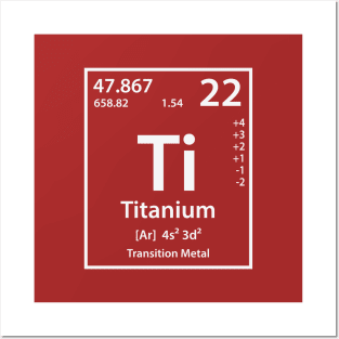 Titanium Element Posters and Art